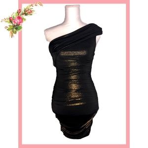 Fredericks of Hollywood Single Shoulder Mini Dress